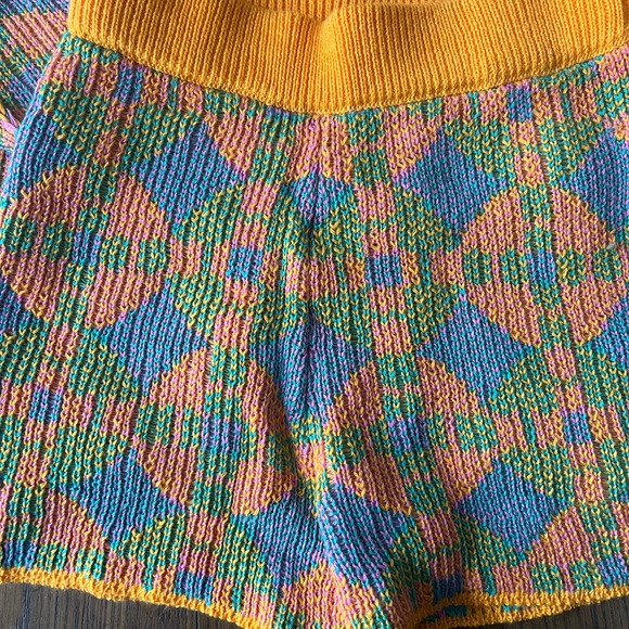 Free People Multicolor Checkered Sweater - Picture 4 of 8